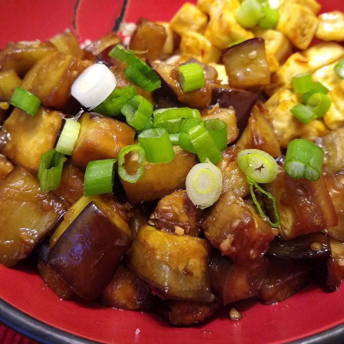 Soy Glazed Eggplant