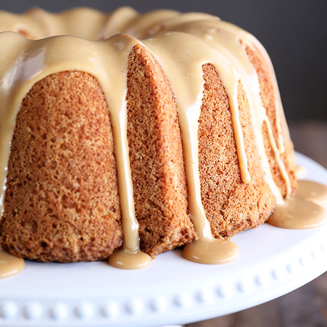 Peanut Butter Cream Pound Cake