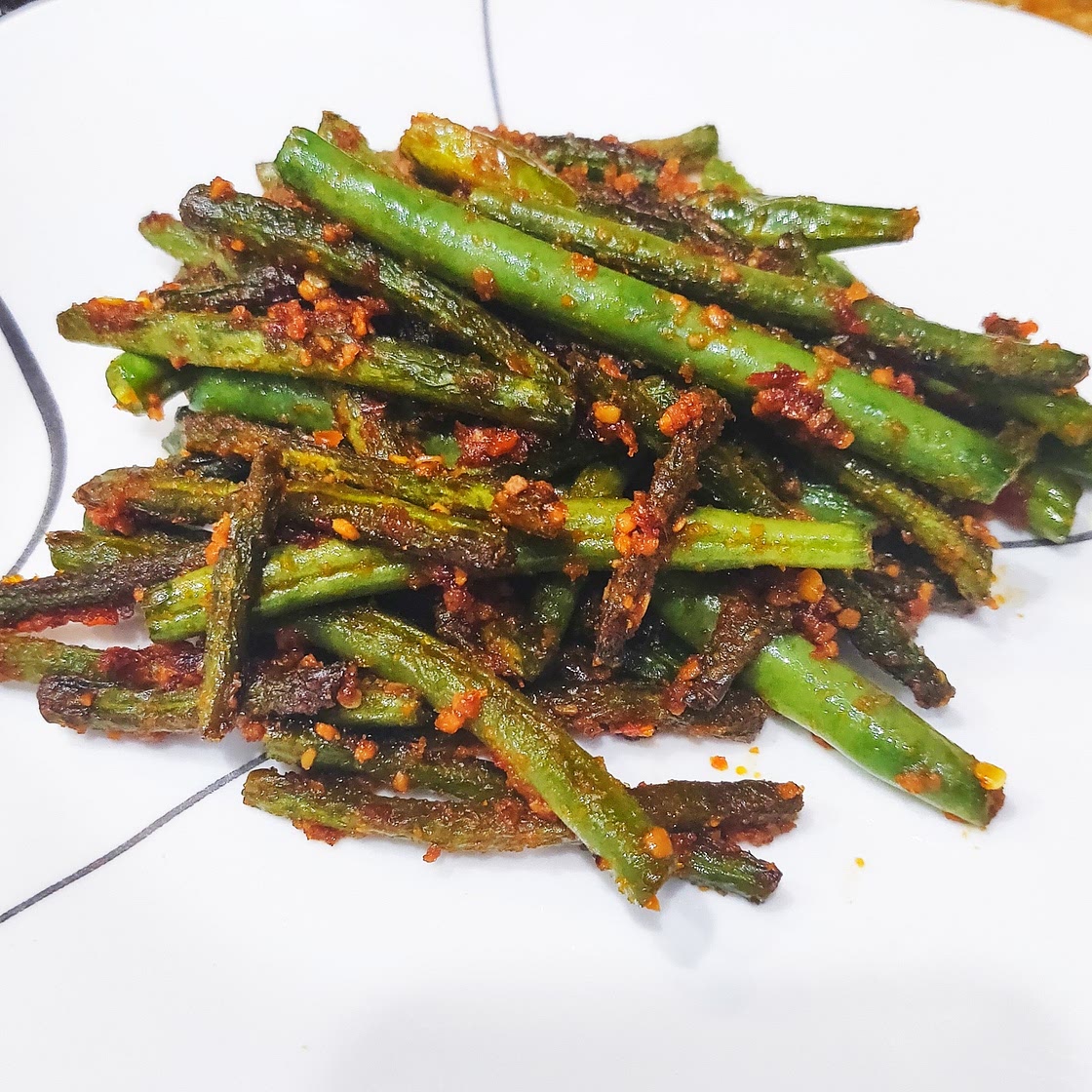 P.F. Chang's Spicy Green Beans - Simple
