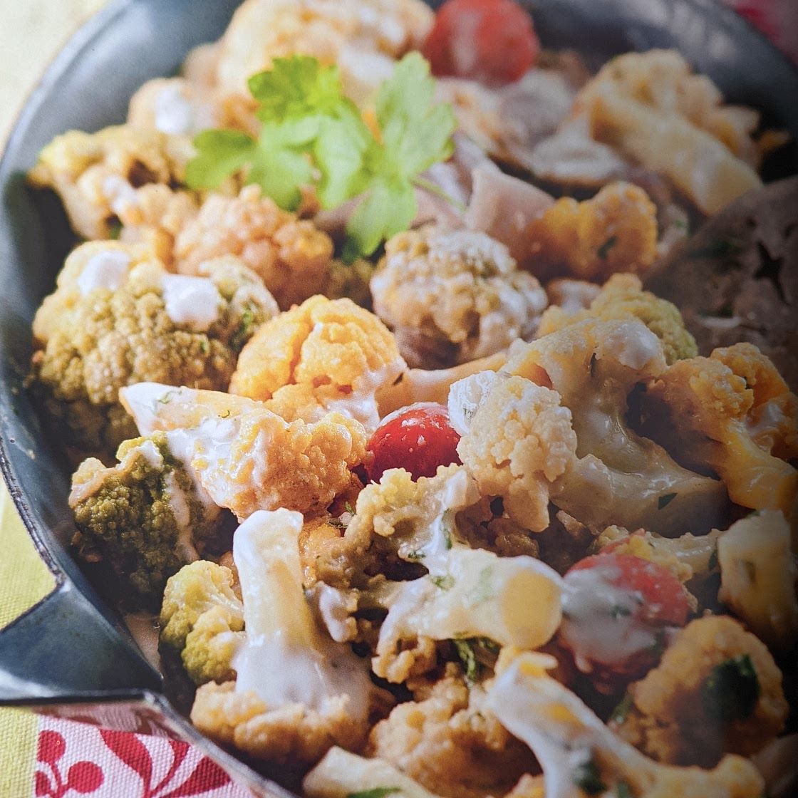 Curry de chou-fleur au yogourt