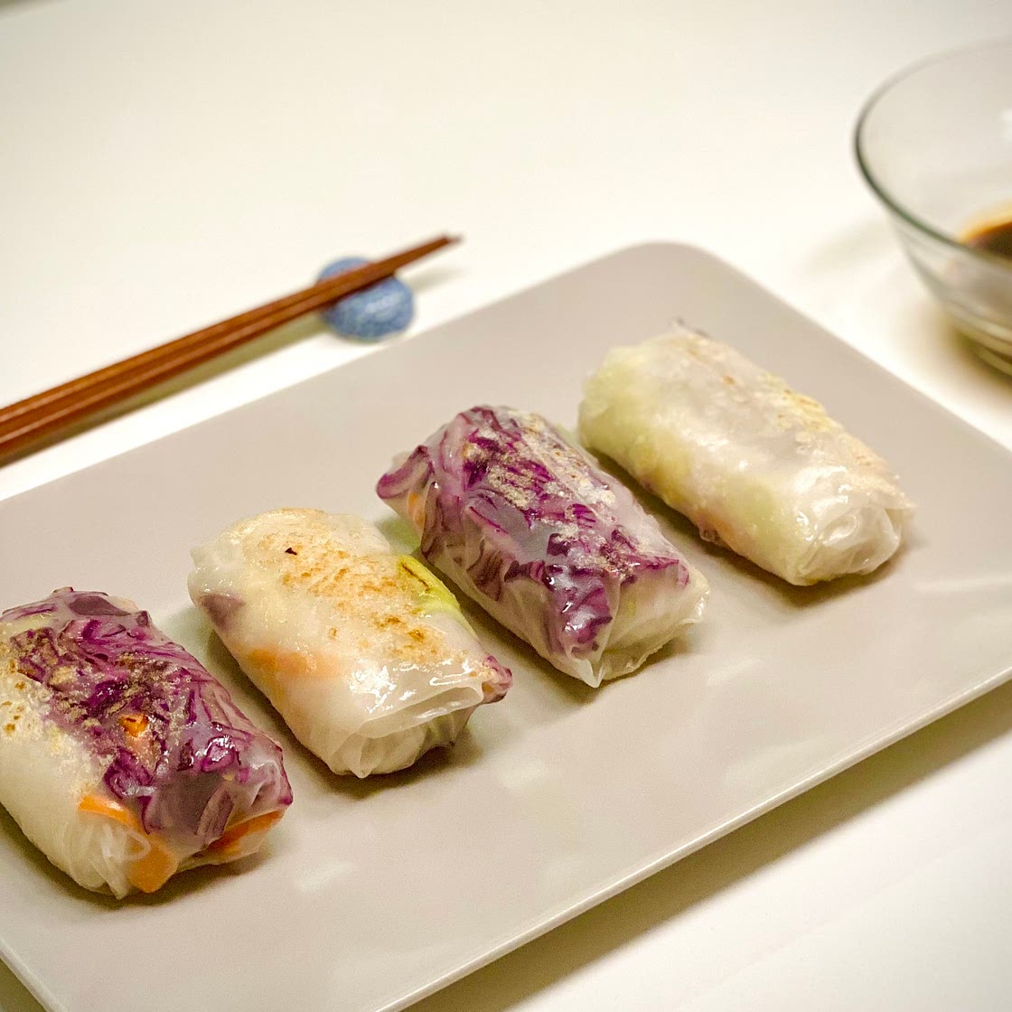 Crispy Rice Paper Rolls