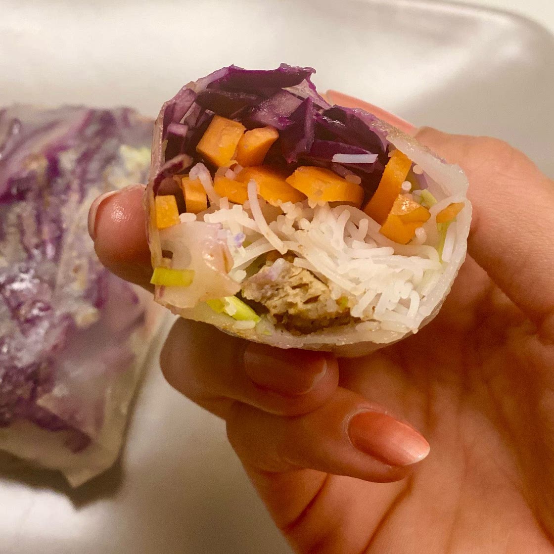 Crispy Rice Paper Rolls