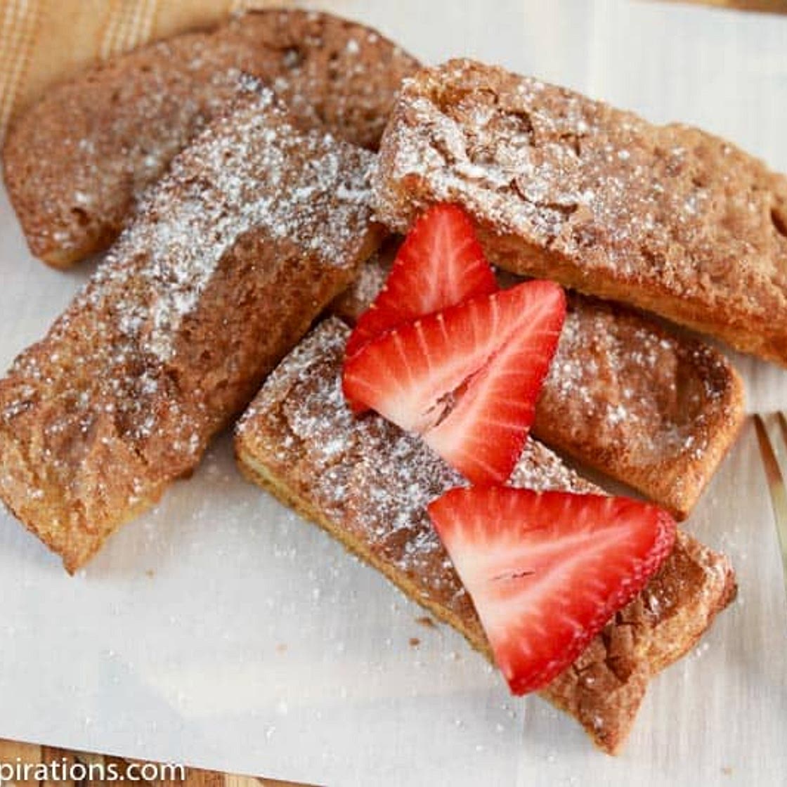 Keto Air Fryer French Toast Sticks Recipe