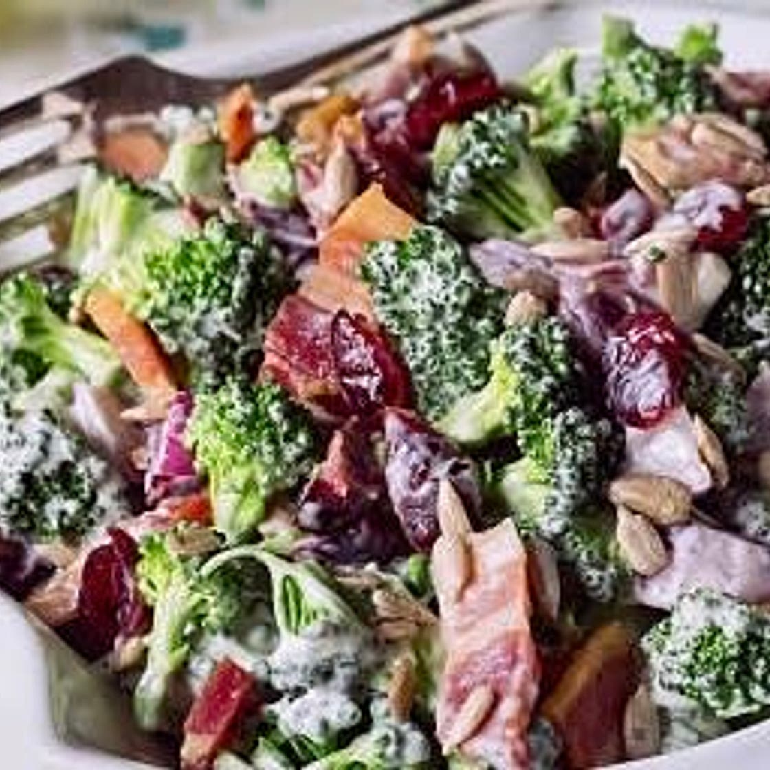 Broccoli & Bacon slaw