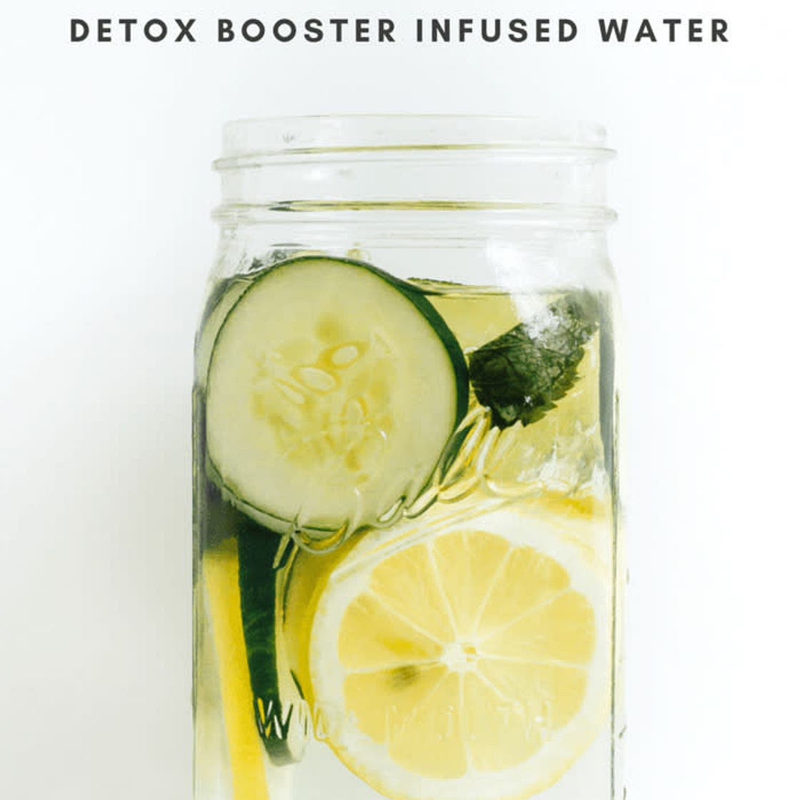 Cucumber Lemon Peppermint Water