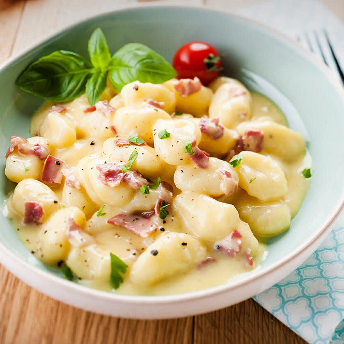Carbonara Sahne Gnocchi 
