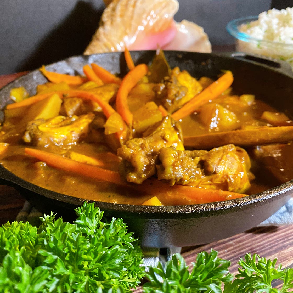 Bahamian Curry Chicken