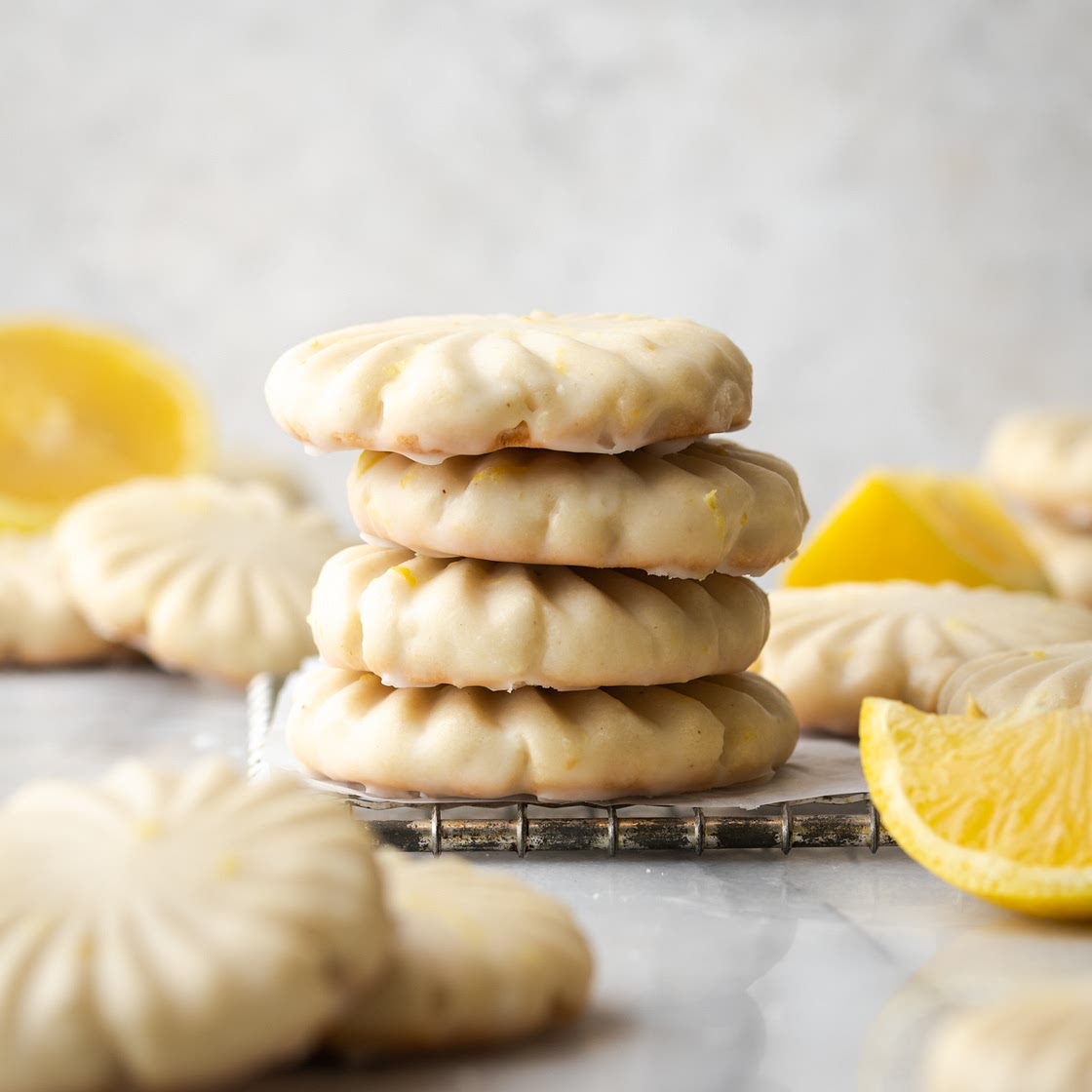 Gluten Free Limoncello Italian Lemon Meltaway Cookies