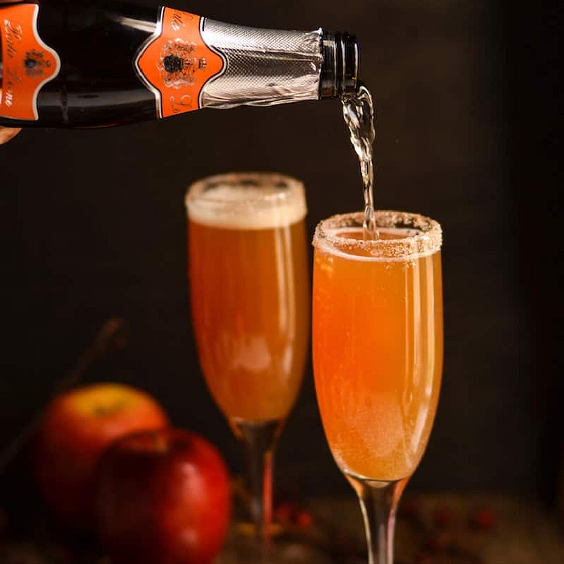 Apple Cider Mimosa