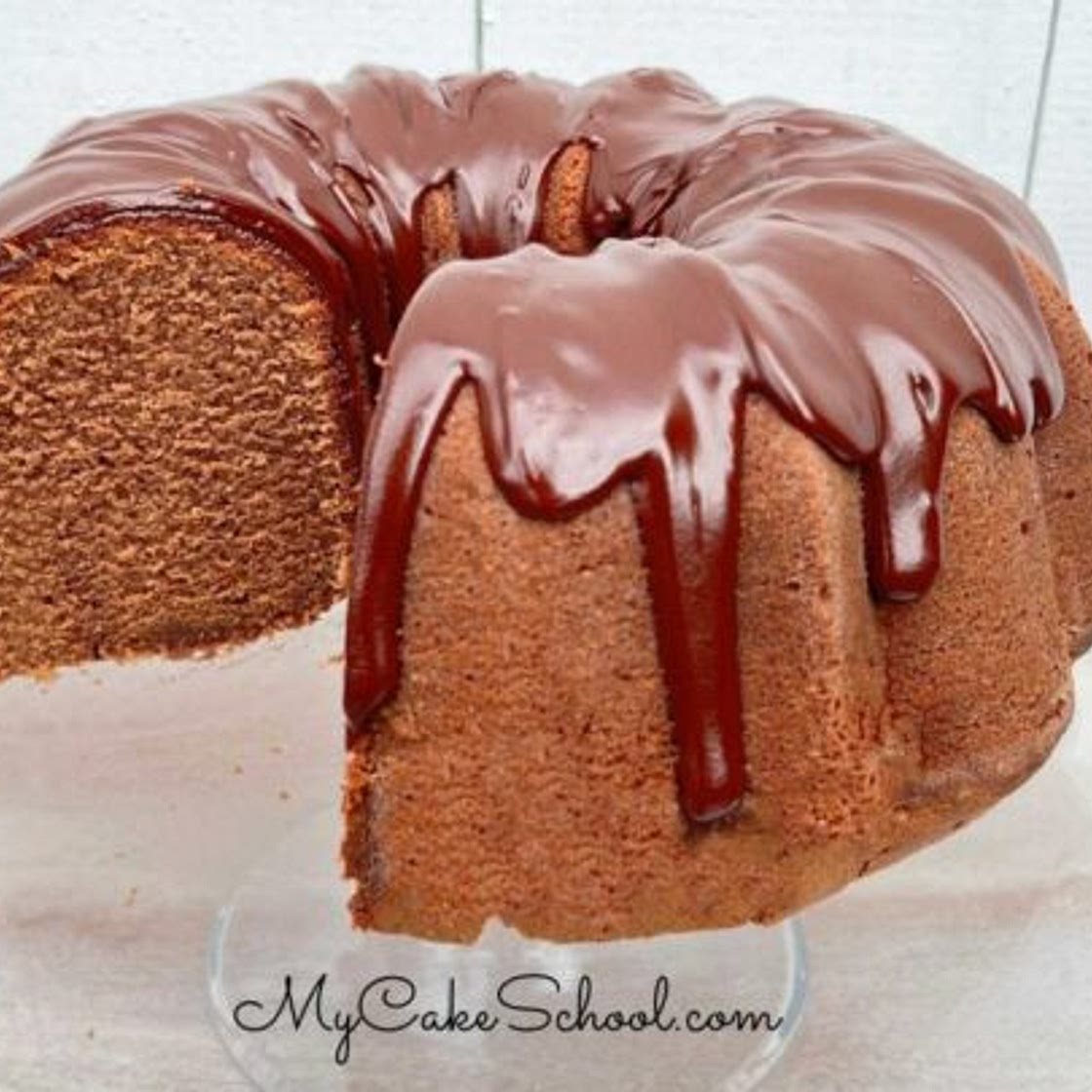 Chocolate Cream Cheese Pound Cake
