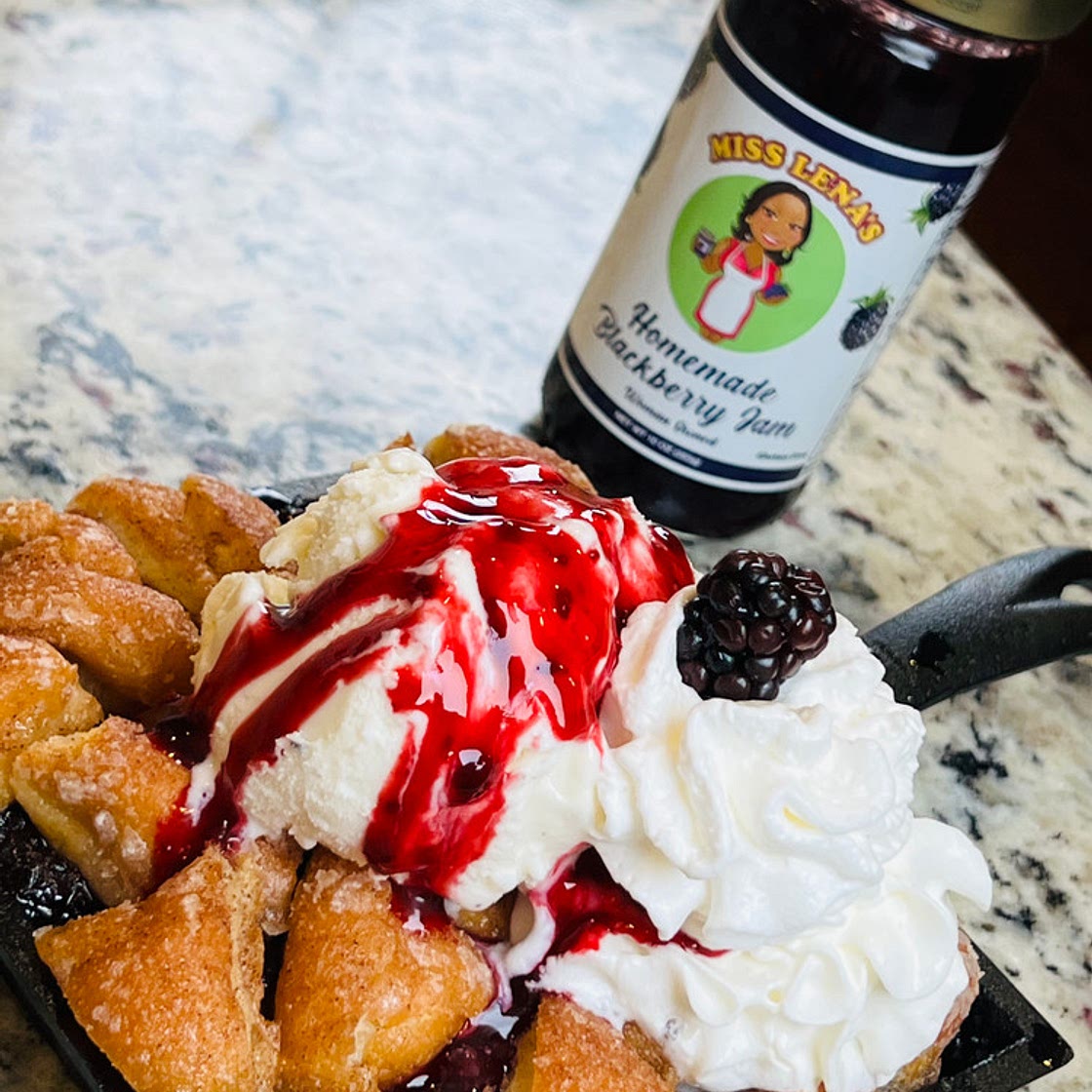 Krispy Kreme Donut Blackberry Cobbler Recipe