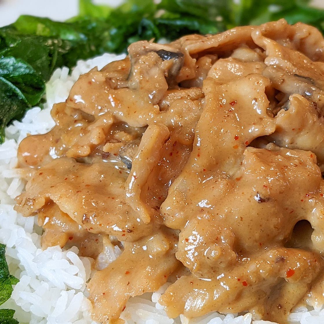 Poulet aux arachides