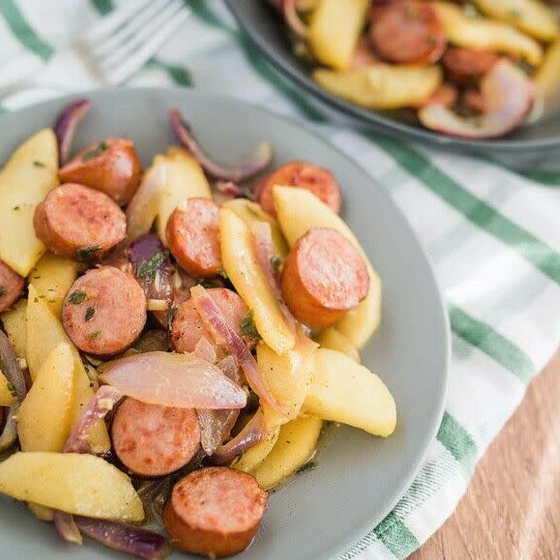 Kielbasa and Apples