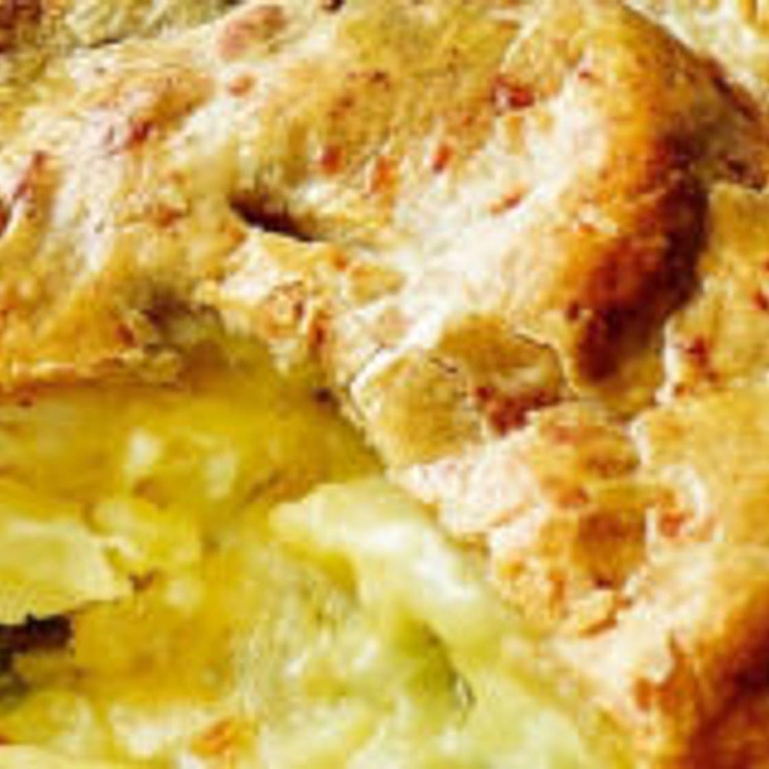 Cheese & potato pie