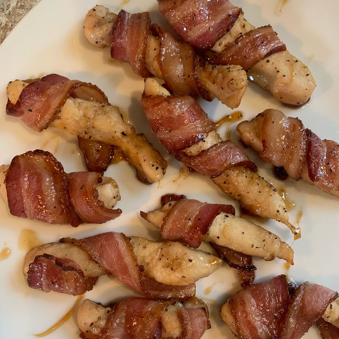 Bacon Brown Sugar Chicken Bites