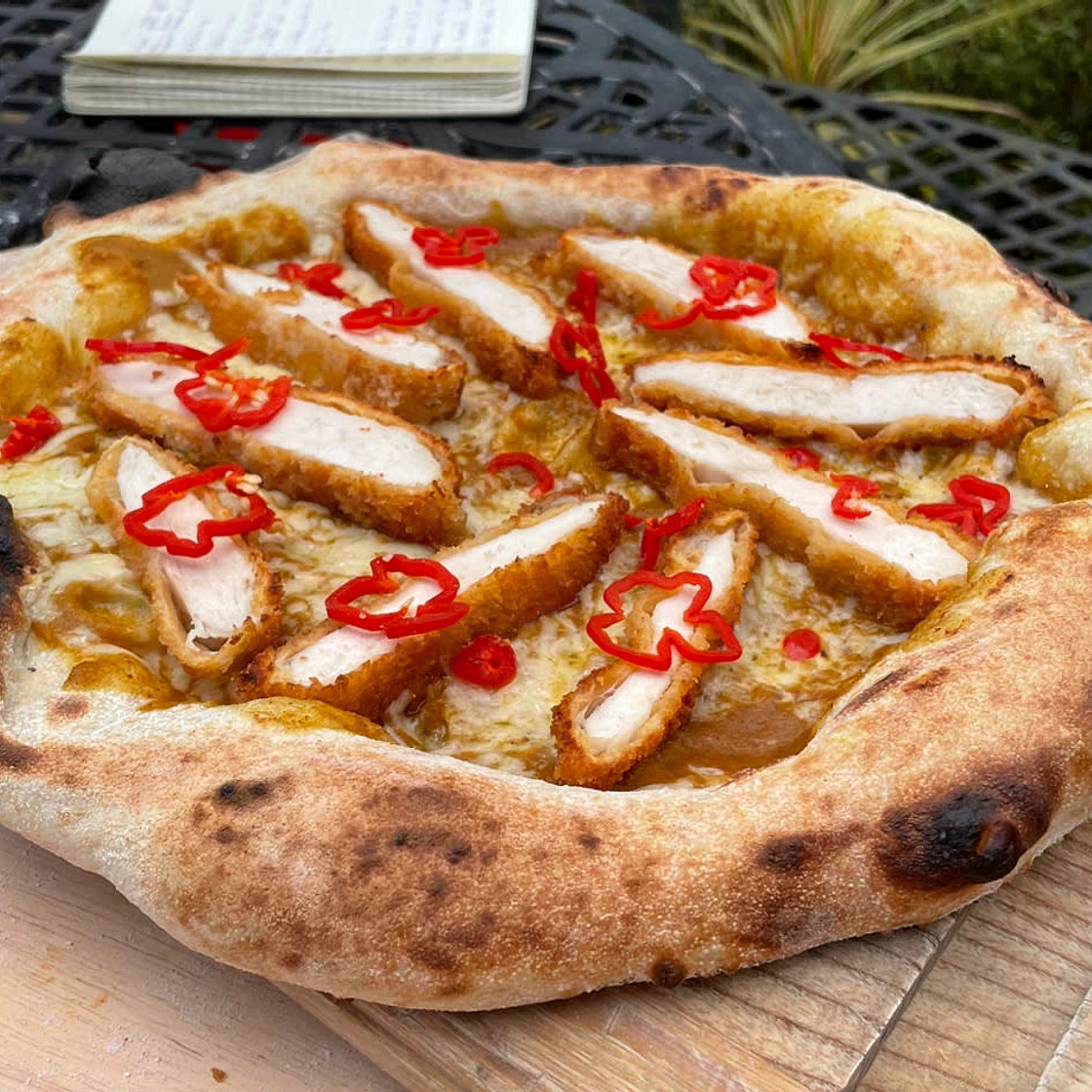 Chicken Katsu Pizza