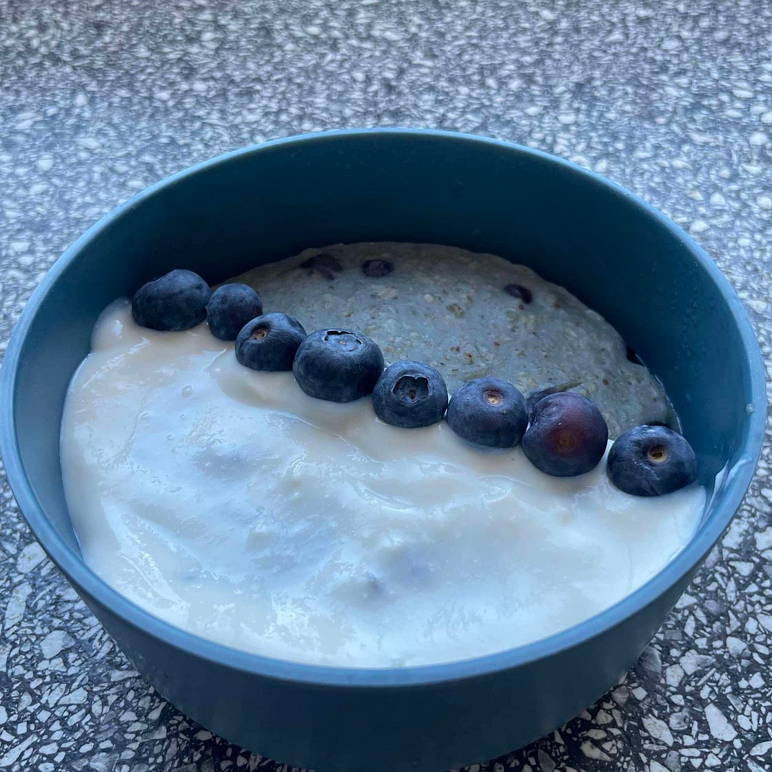 Blueberry-Cheesecake oats