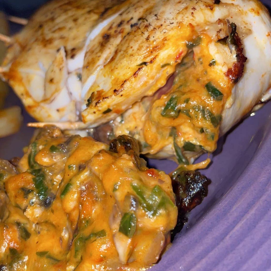 Mushroom Stuffed Chicken breast