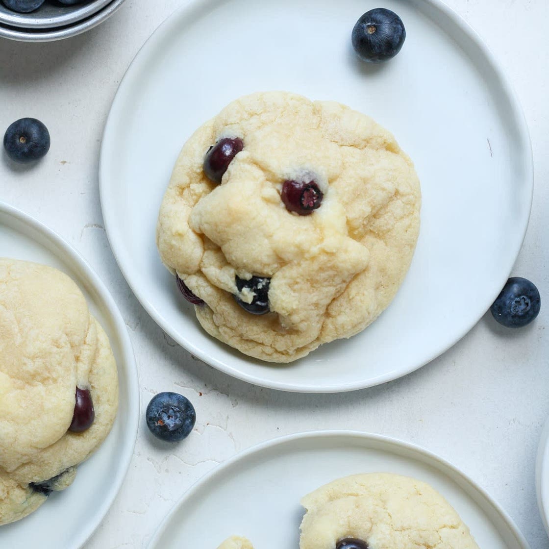 Blueberry Cheesecake Cookies