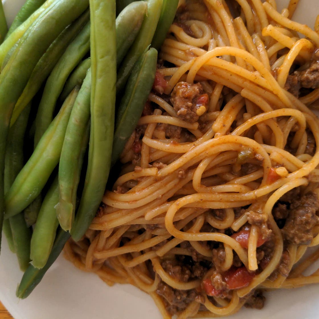 One-Pot Taco Spaghetti