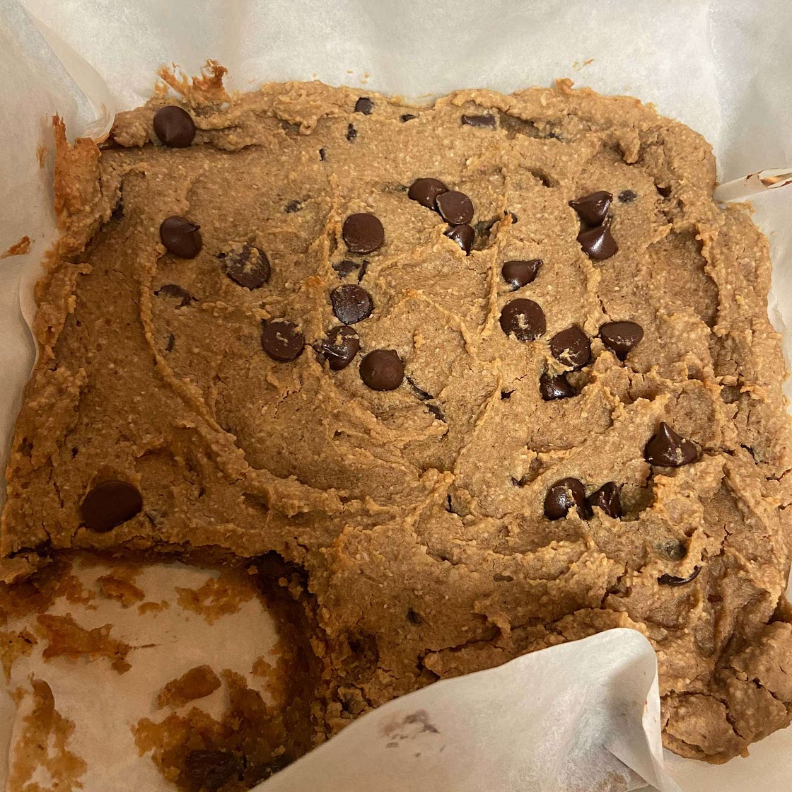 Chickpea Blondie Recipe
