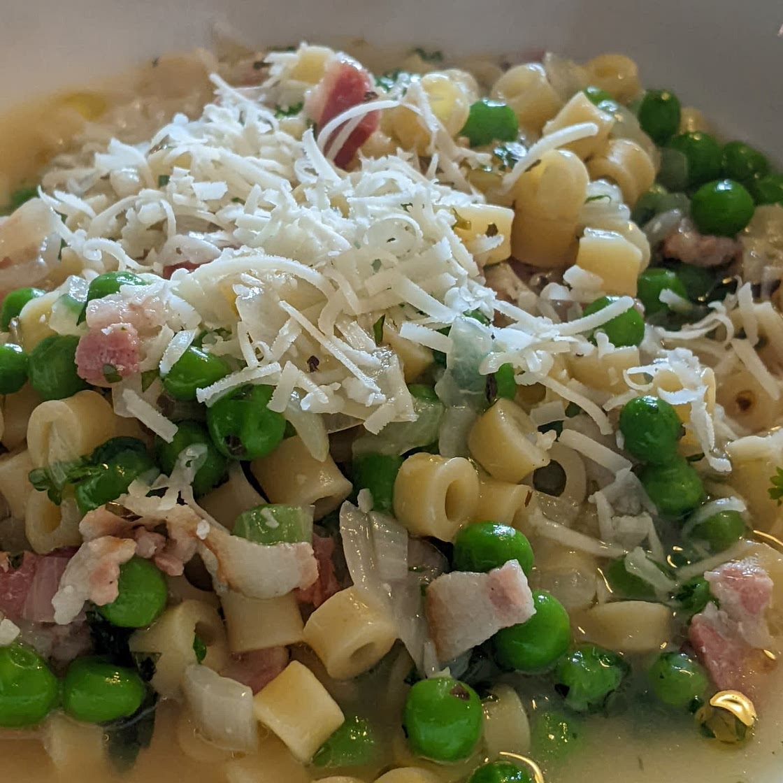 Pasta e Piselli (Pasta and Peas)