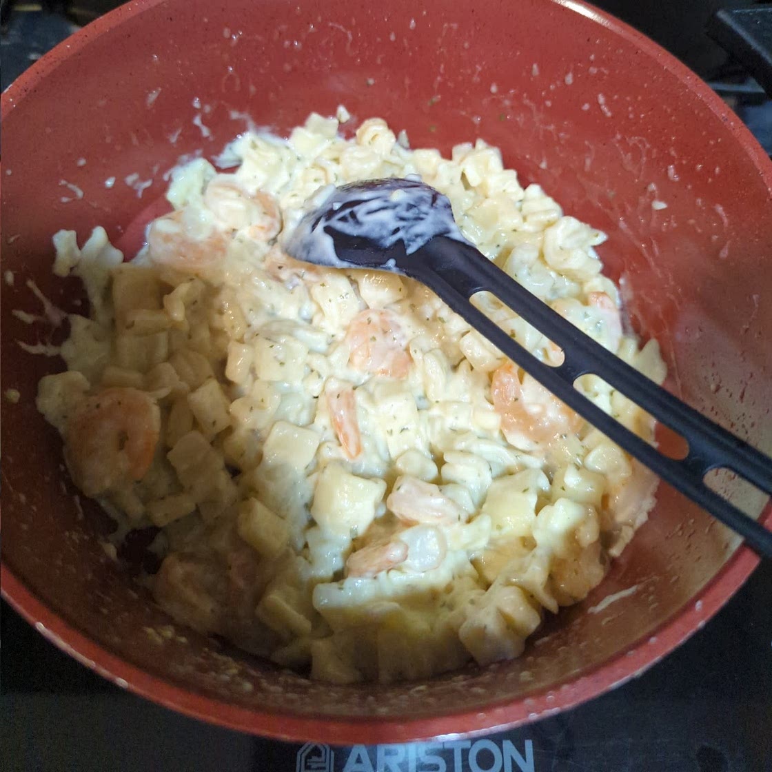 Garlic Shrimp Spaghetti