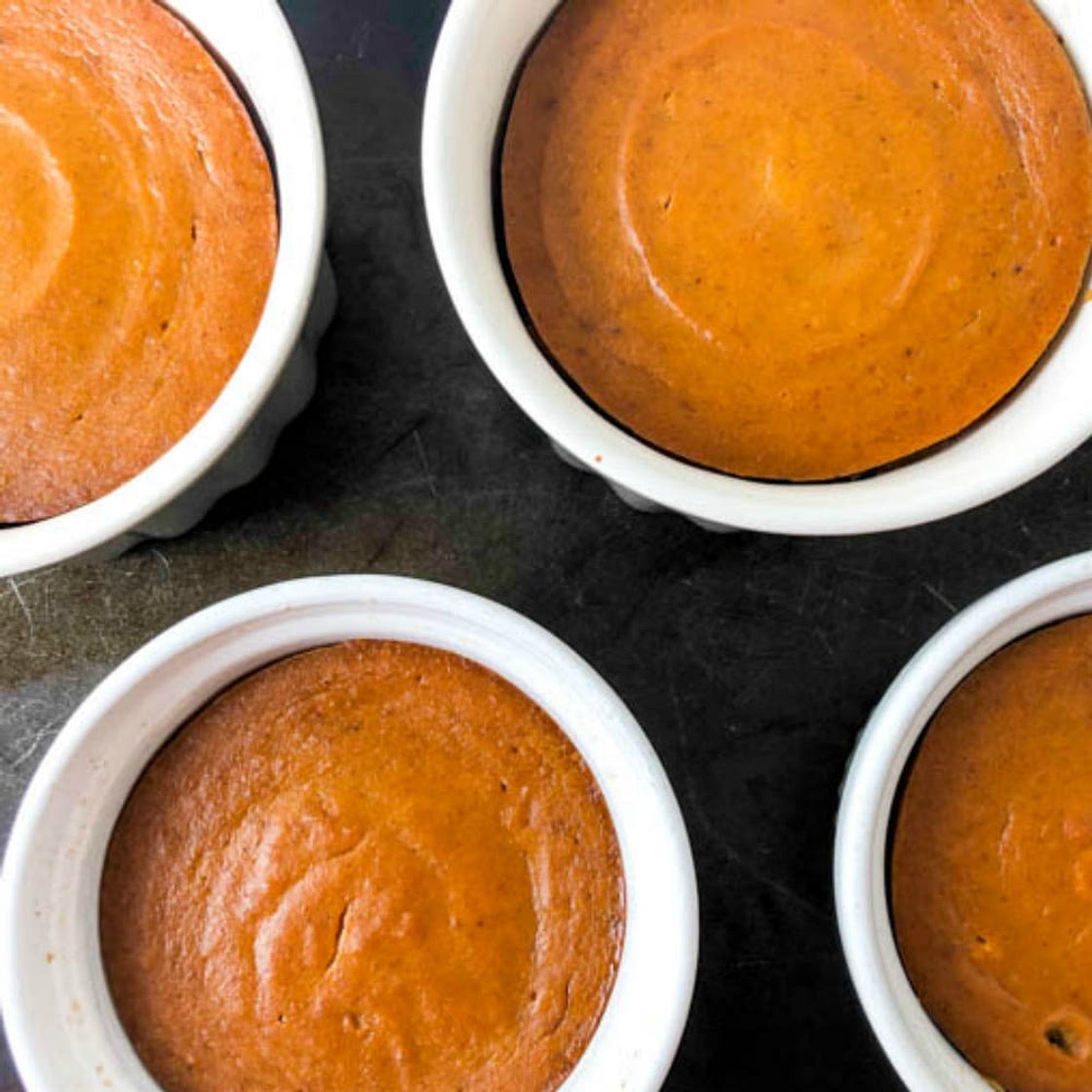 Mini Keto Crustless Pumpkin Pie Recipe
