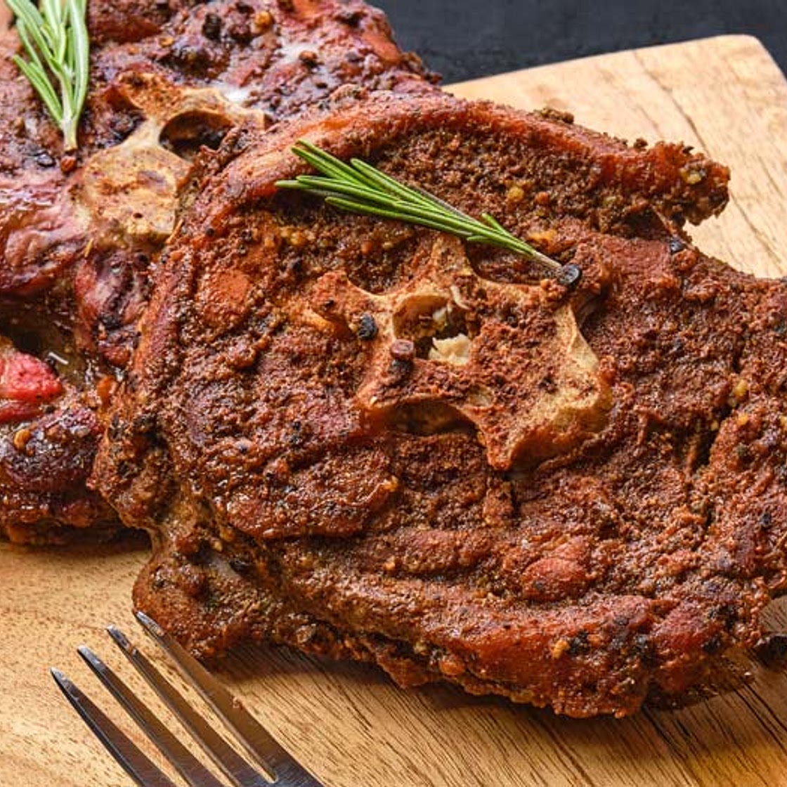 Smoked Lamb Neck