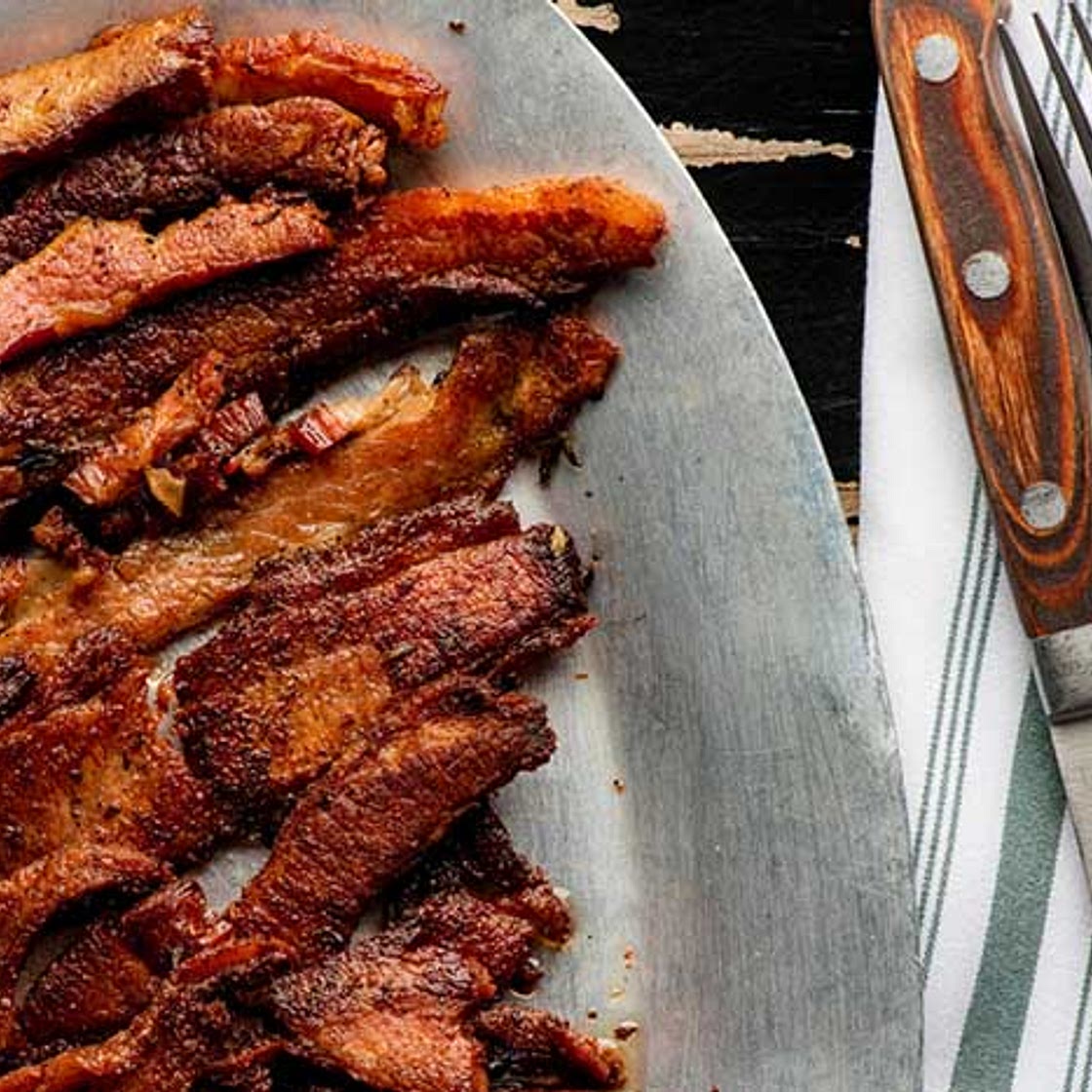 Homemade Smoked Bacon