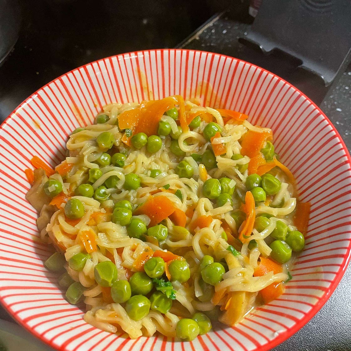 20 Minute Vegan Curry Ramen