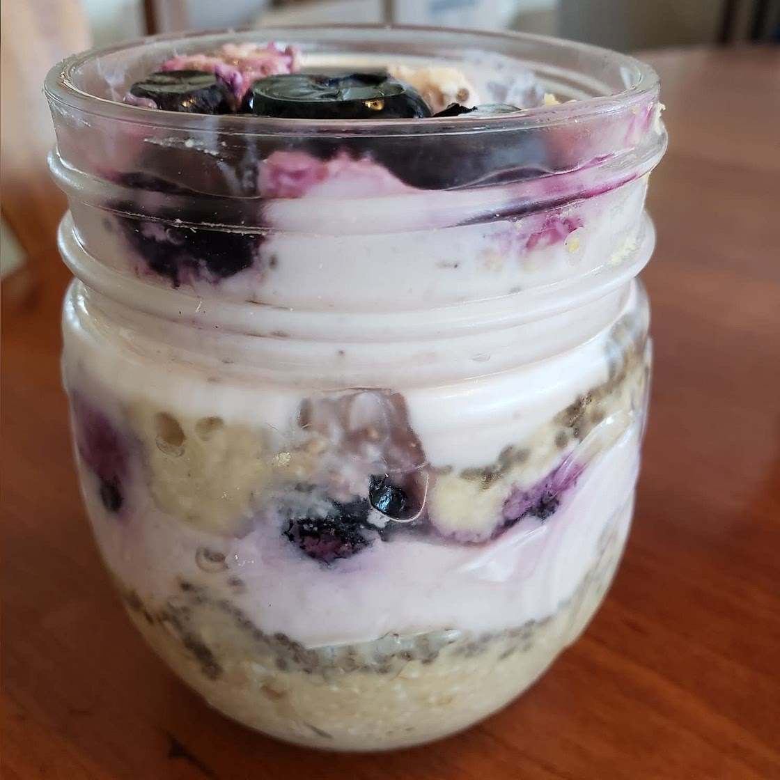 Overnight Oats with Protein Powder