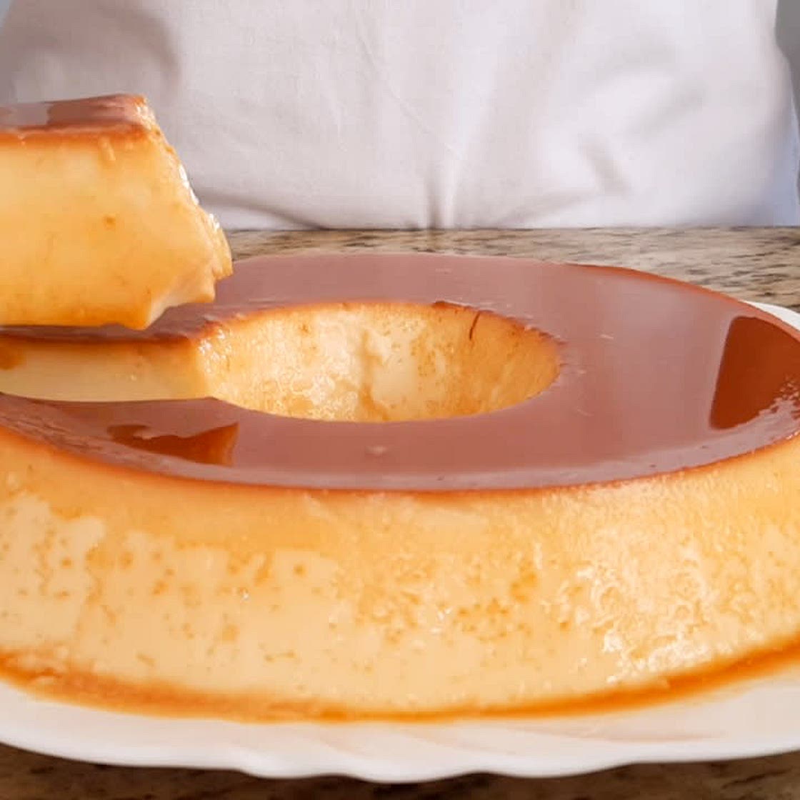 🍮CARAMEL PUDDING FLAN 3 Ingredients