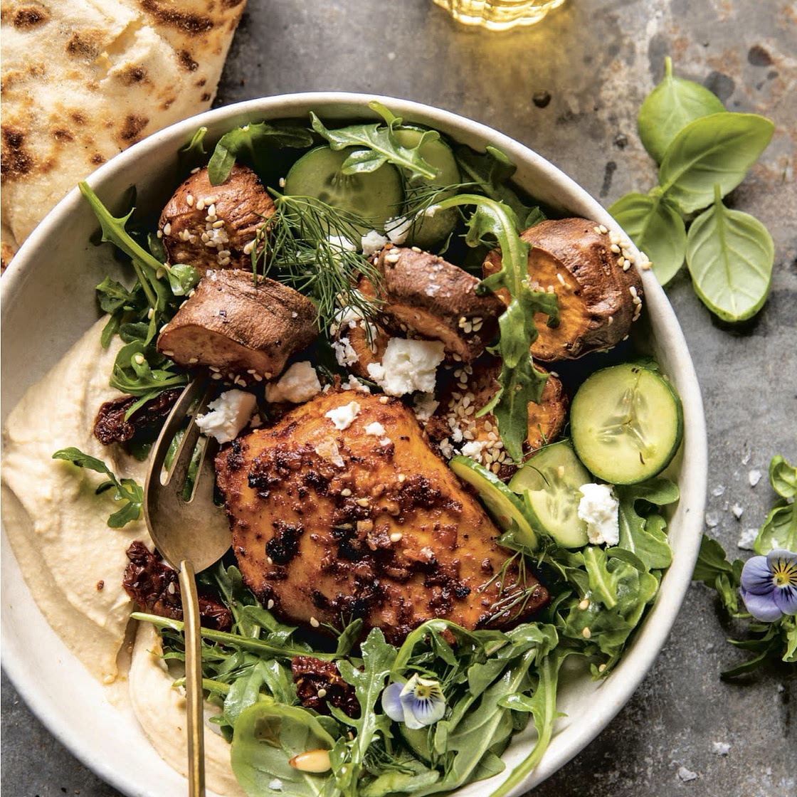 Spiced Paprika Chicken with Sweet Potatoes