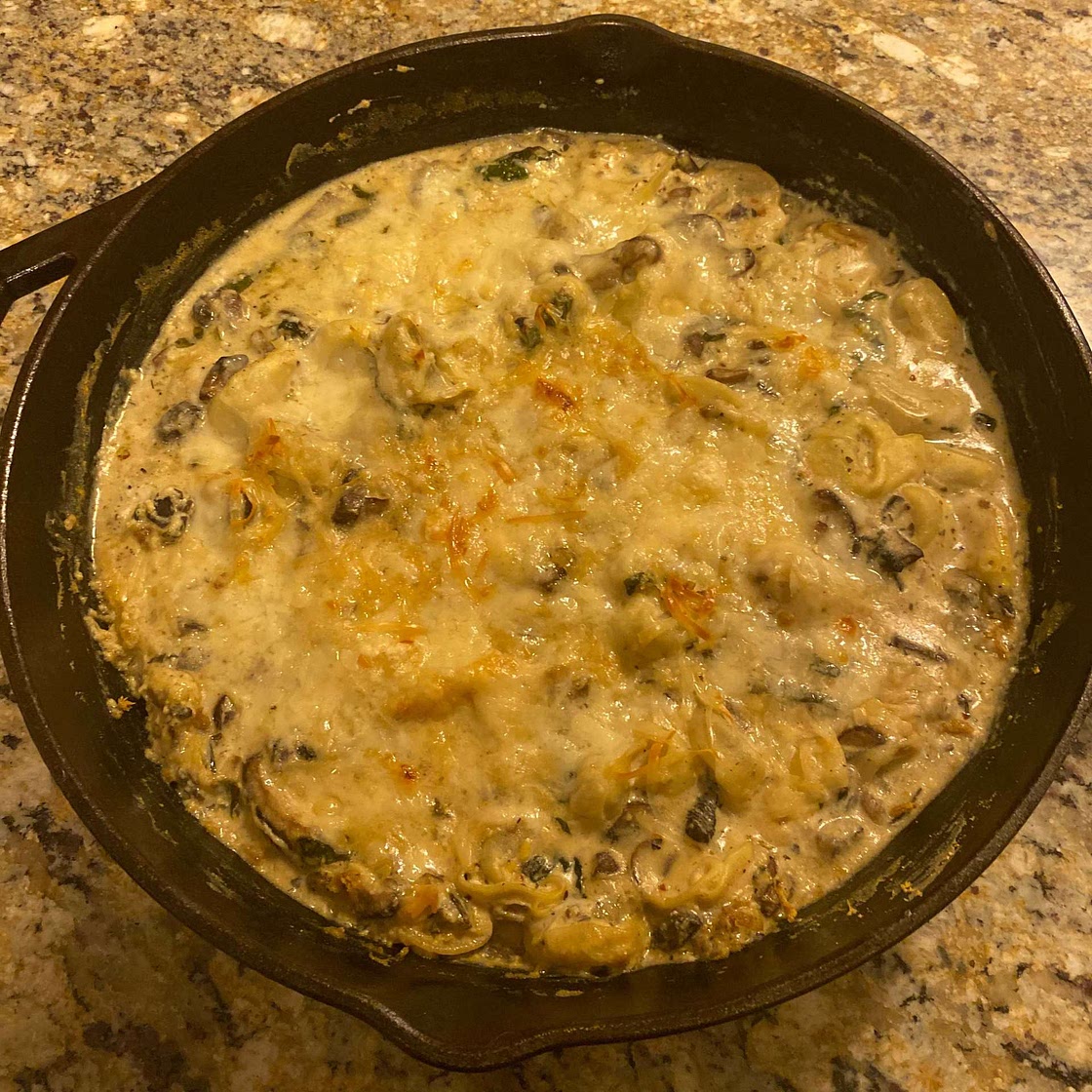 Mushroom and Ricotta Cheese Tortellini
