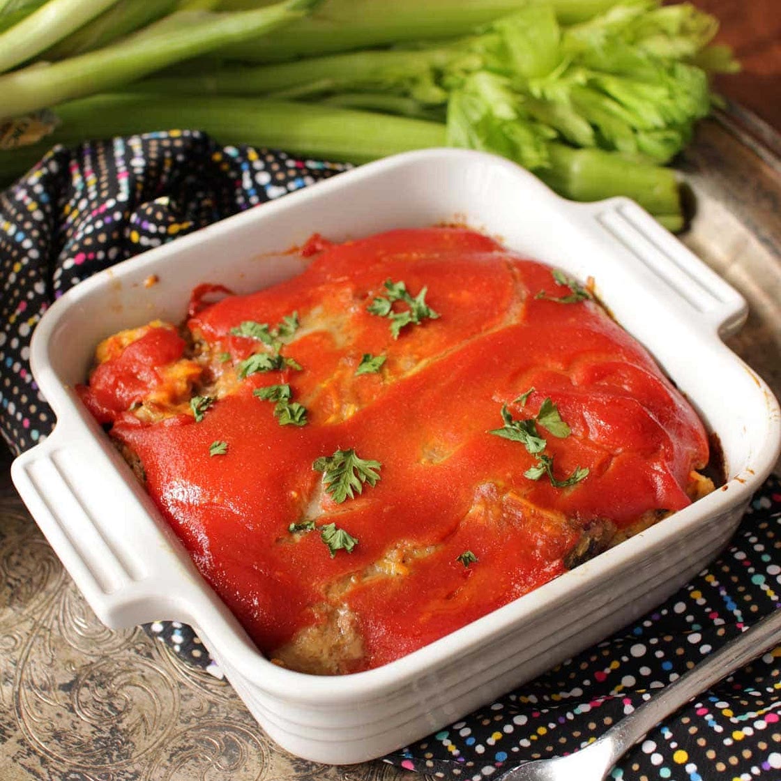 Mini Bacon Cheeseburger Meatloaf