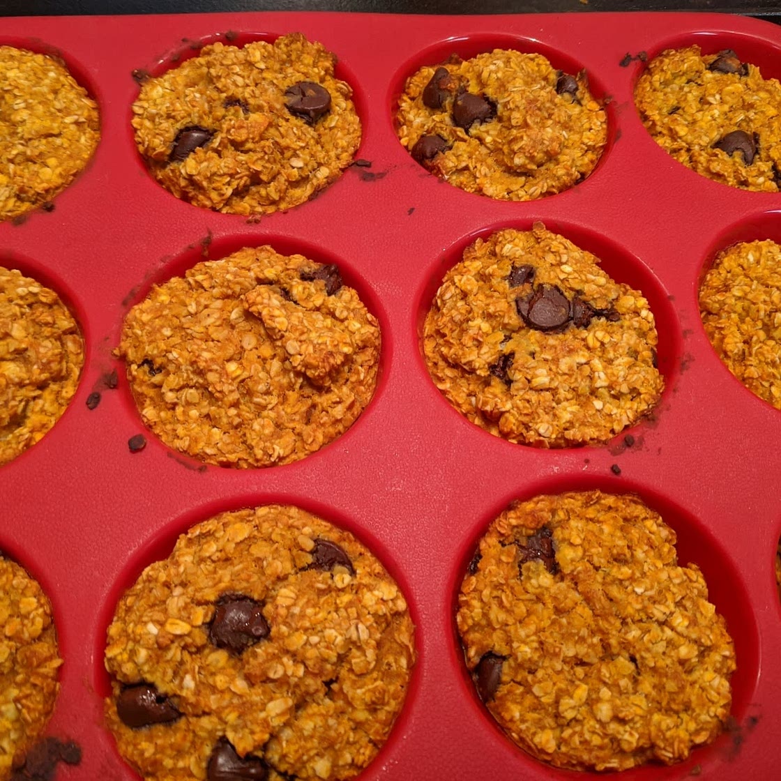 Pumpkin Chocolate Chip Baked Oatmeal Cups Recipe by Tasty