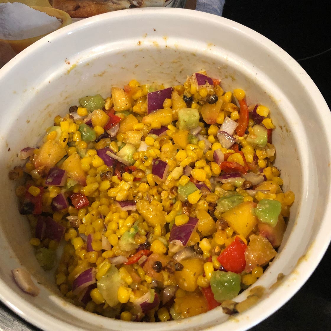 Fresh Corn & Avocado Dip