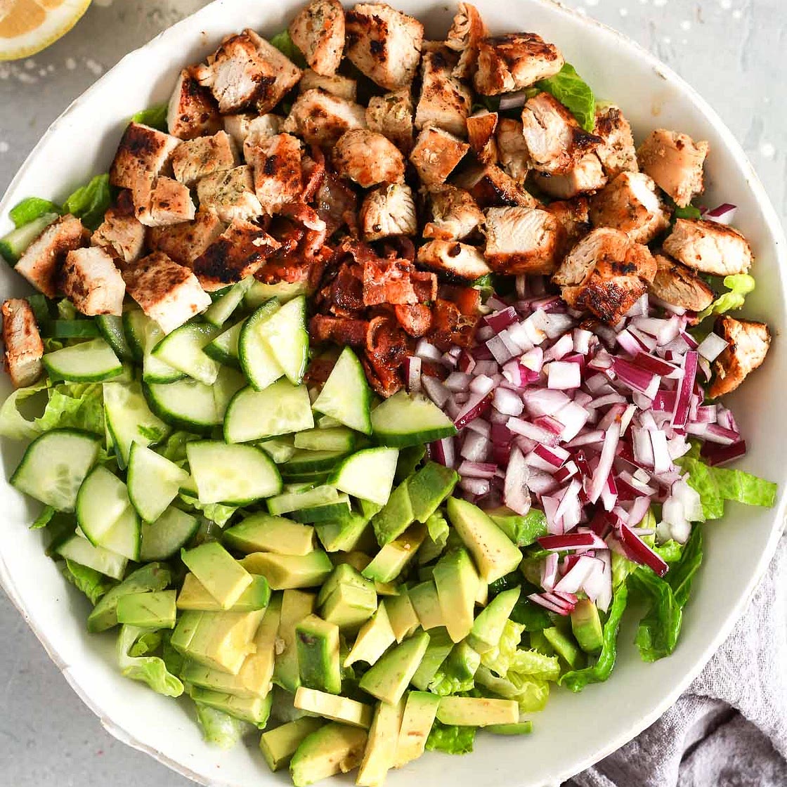 Chopped Chicken Salad (Meal-Prep)