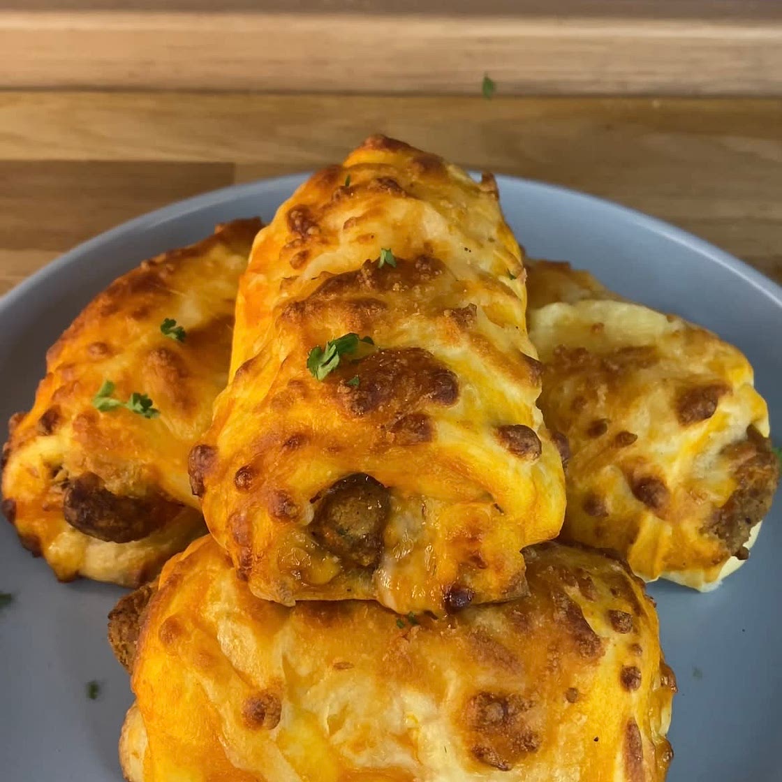 Mini Chicken Parm Pizza Rolls