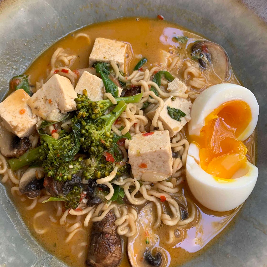 Delicious Miso + Peanut Butter Ramen