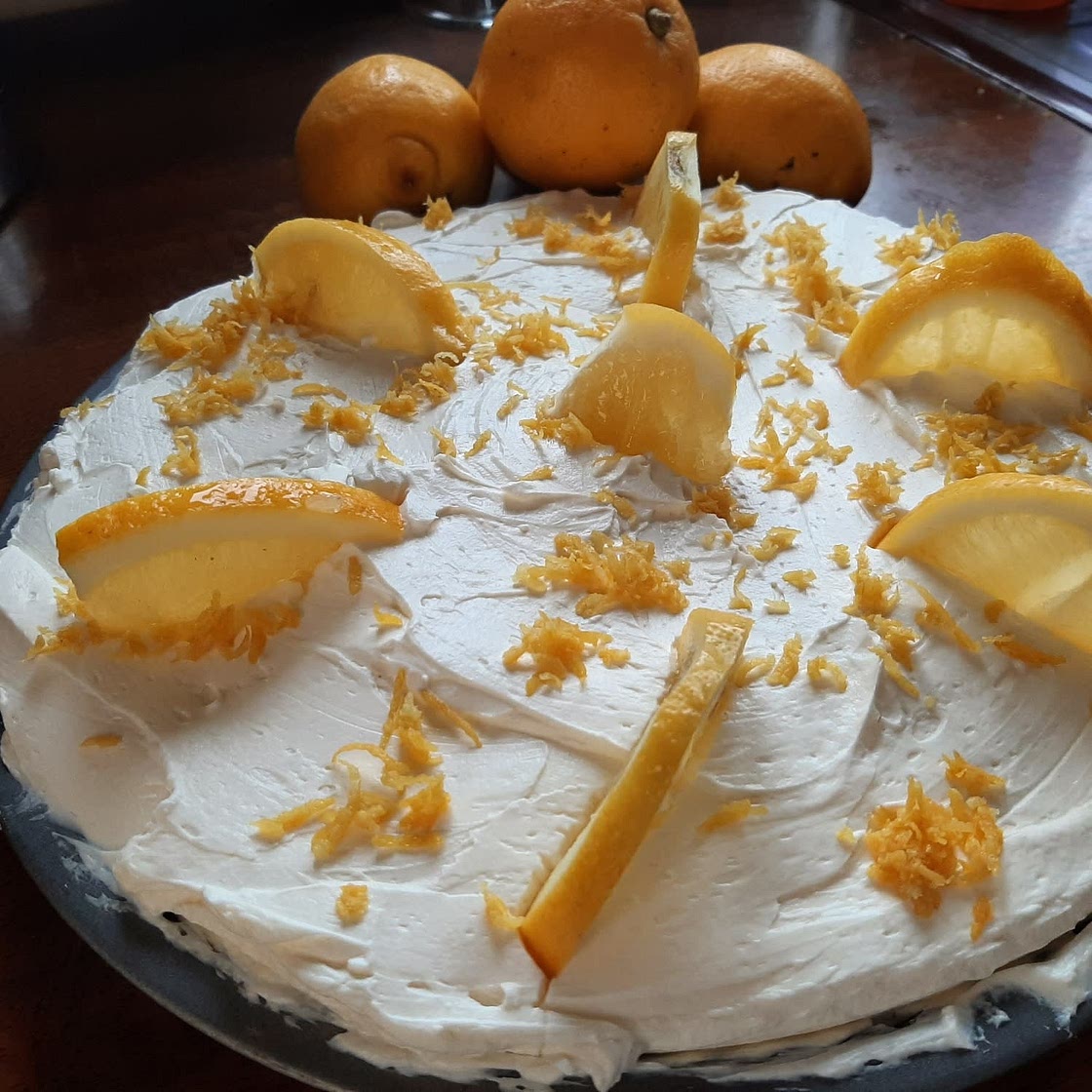 Lemon cheesecake