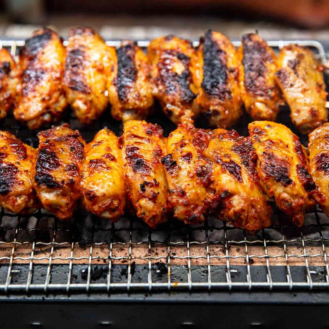 Grilled Turkish-Style Chicken Wings