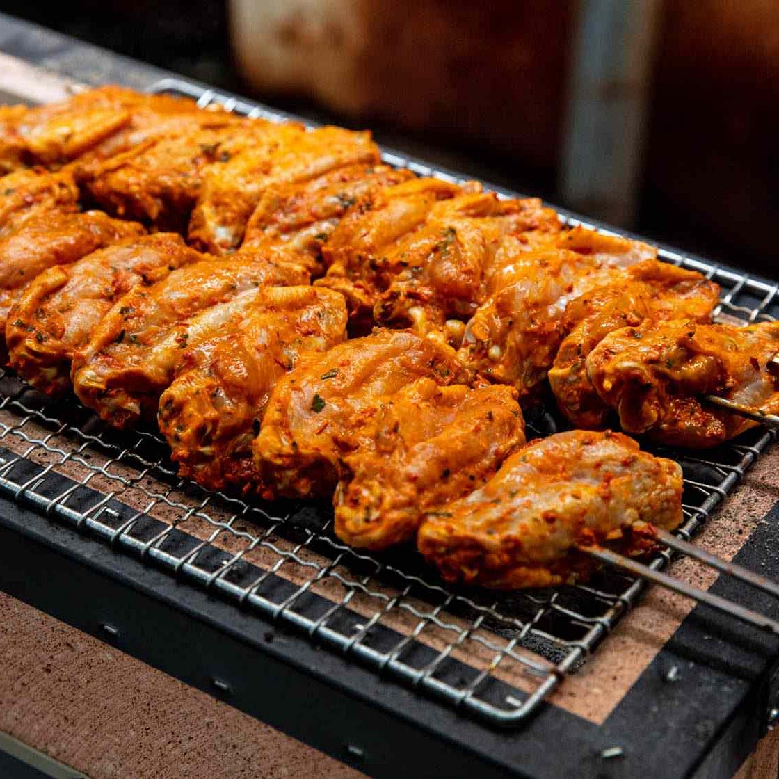 Grilled Turkish-Style Chicken Wings