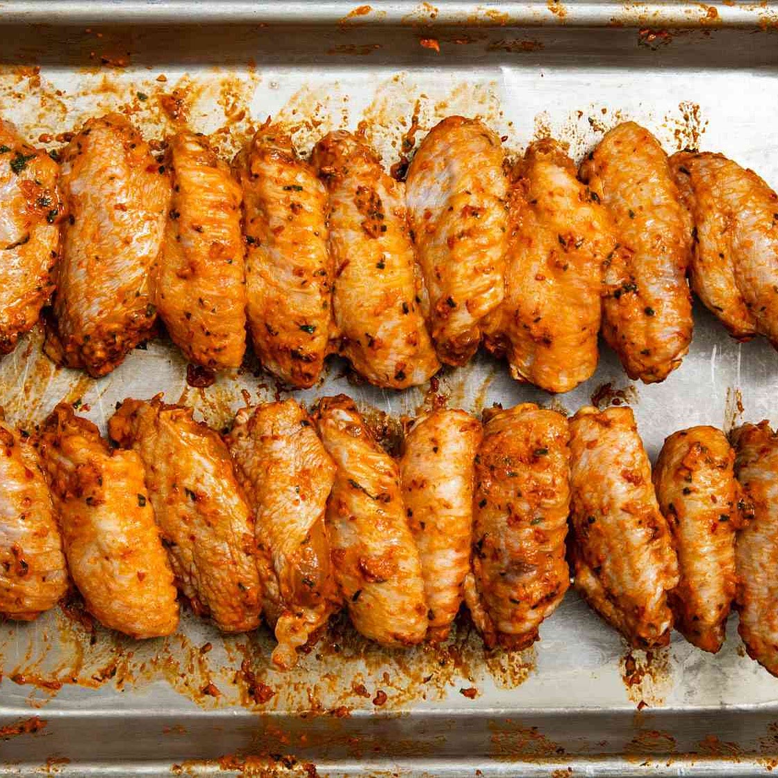 Grilled Turkish-Style Chicken Wings