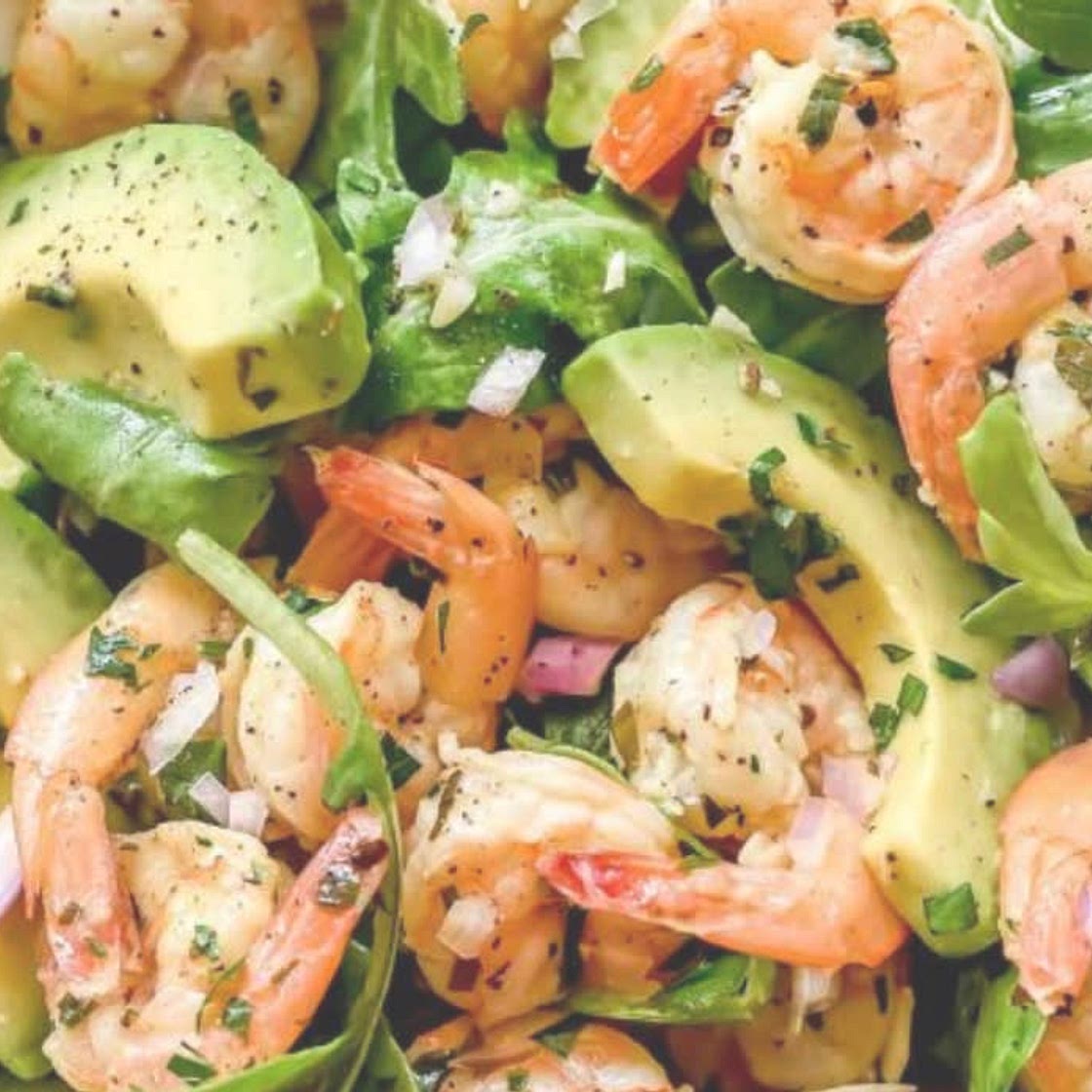 Citrus Shrimp & Avocado Salad