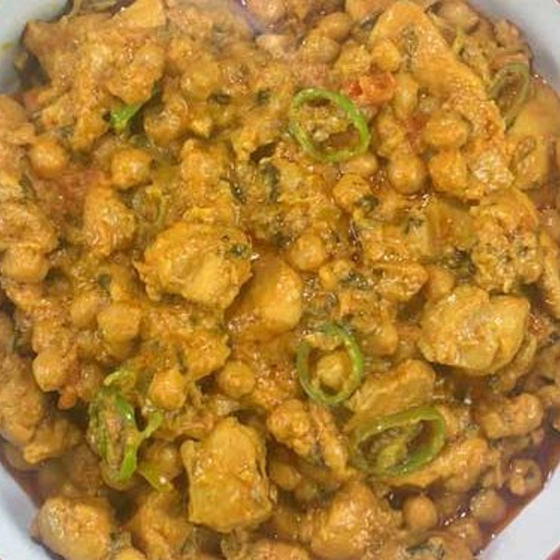 Chicken Chana