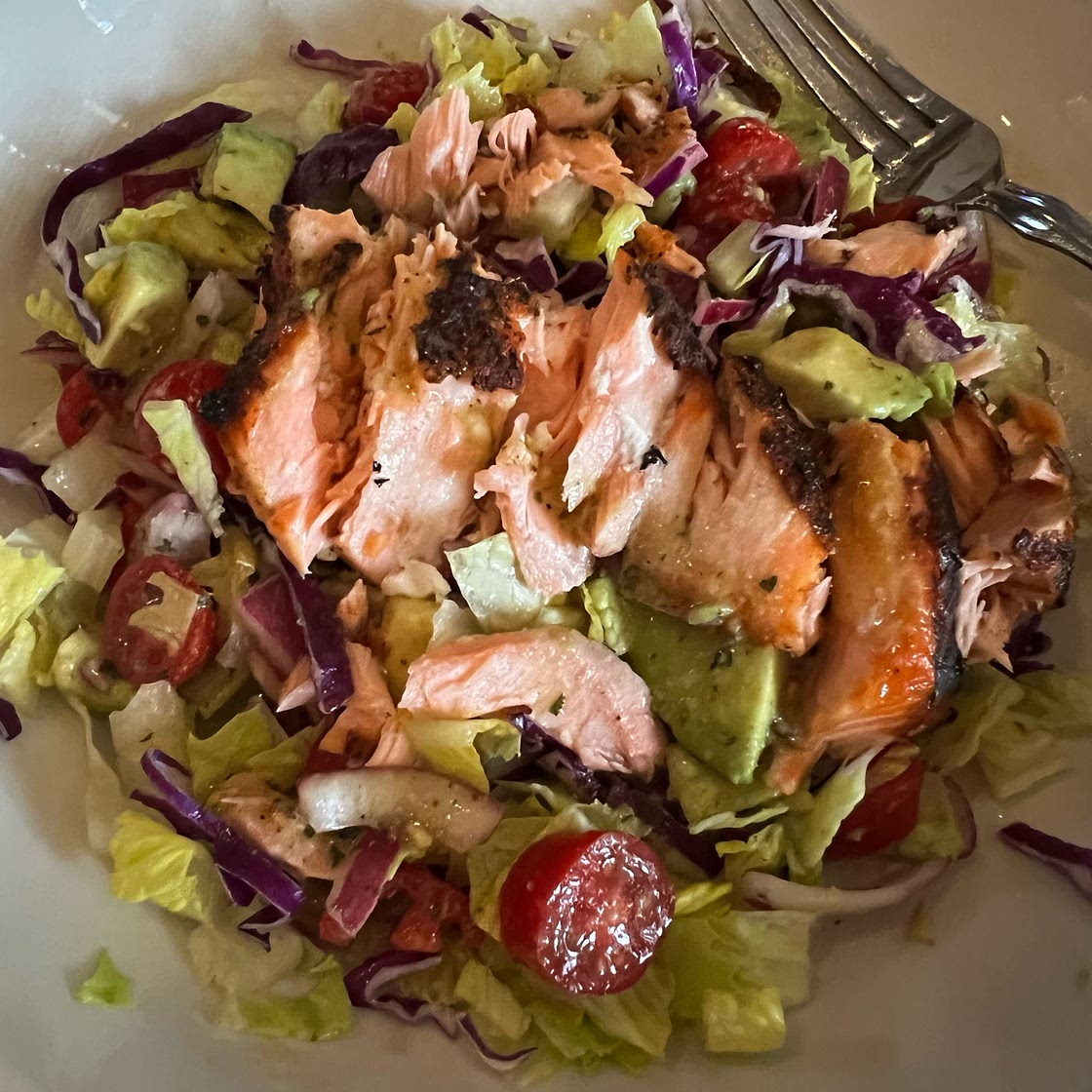 Salmon Avocado Salad