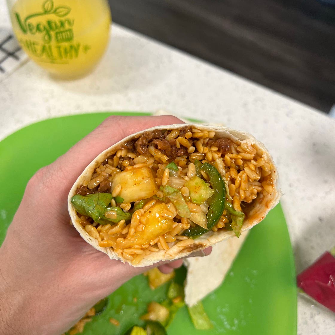 Sweet & Spicy Burritos