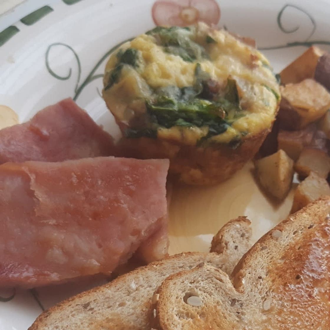 Muffin-Tin Quiches with Smoked Cheddar & Potato